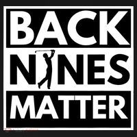 Back Nines Matter Golfing Lover & Golf Gift Doggie Tank thumb 4