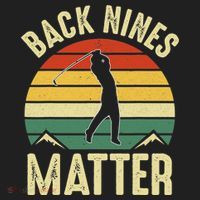Back Nines Matter Funny Golfing Golf Lover Player Golf Towel thumb 3