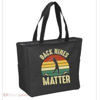 Back Nines Matter Funny Golfing Golf Lover Player Tote Bag thumb 2