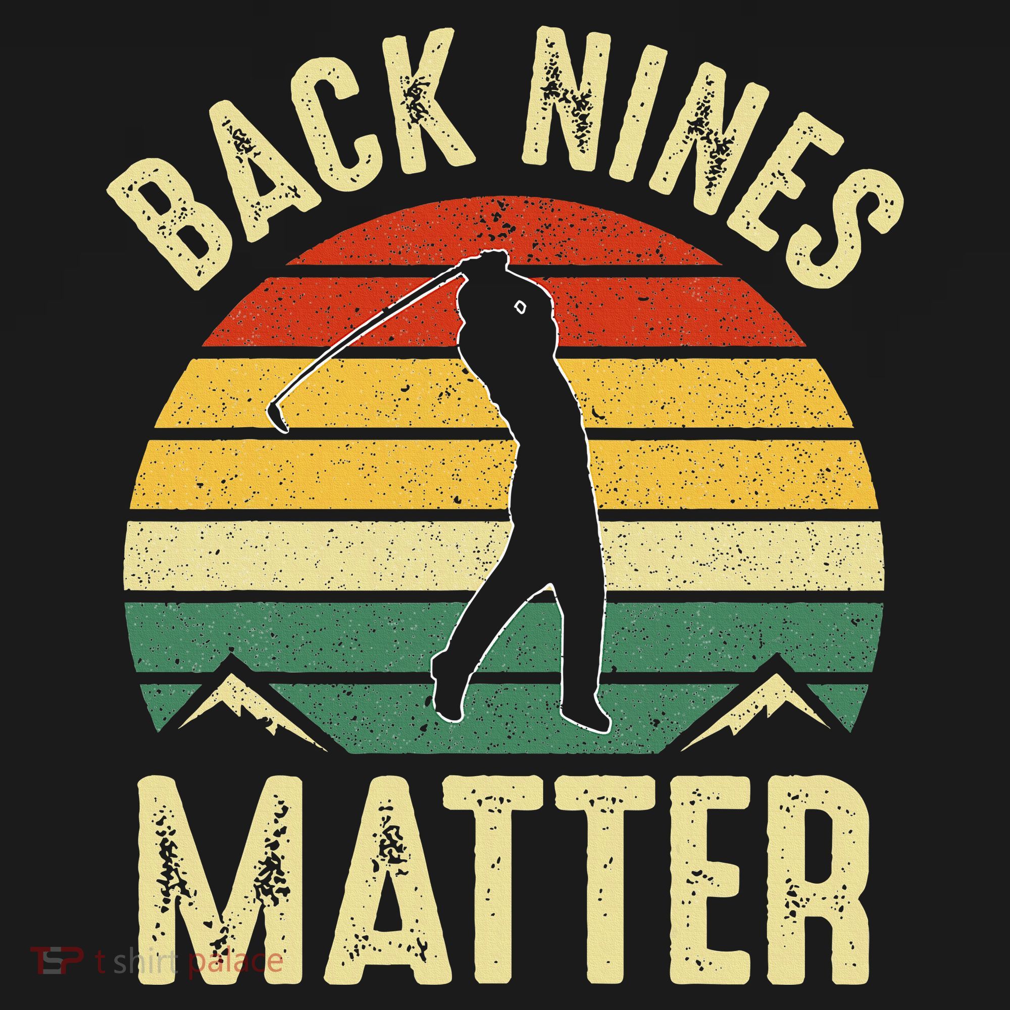 Back Nines Matter Funny Golf Gag Gifts Funny Golfer Golfing Women's Hoodie