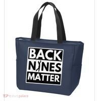 Back Nines Matter Golfing Lover & Golf Gift Tote Bag thumb 3