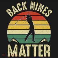 Back Nines Matter Funny Golf Gag Gifts Funny Golfer Golfing Baby Bodysuit thumb 2