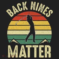 Back Nines Matter Funny Golf Gag Gifts Funny Golfer Golfing Hat thumb 2