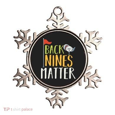 Back Nines Matter I Club Golfer Golf Ball Golfers Gift Ornament