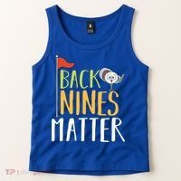 Back Nines Matter I Club Golfer Golf Ball Golfers Gift Tank Top thumb 2