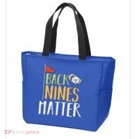 Back Nines Matter I Club Golfer Golf Ball Golfers Gift Tote Bag thumb 3