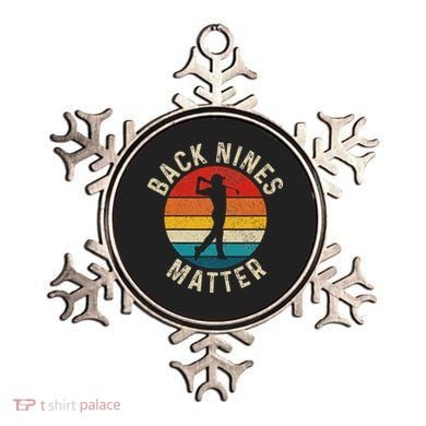 Back Nines Matter Funny Golf Gag Gifts Golfer Golfing Ornament