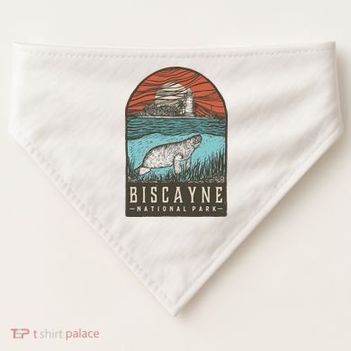 Biscayne National Park USA-Made Doggie Bandana