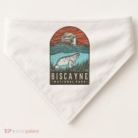 Biscayne National Park USA-Made Doggie Bandana thumb 0