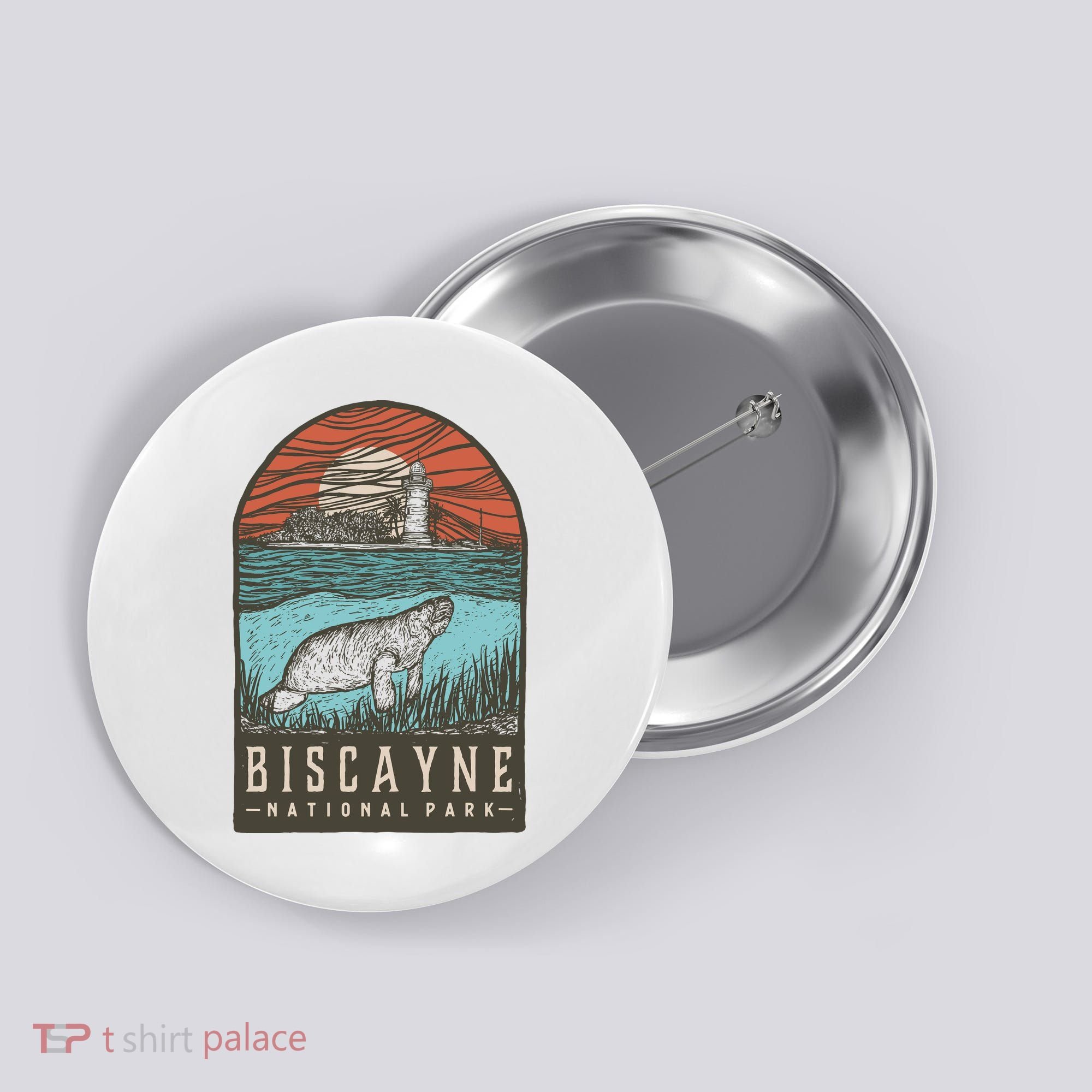 Biscayne National Park Button