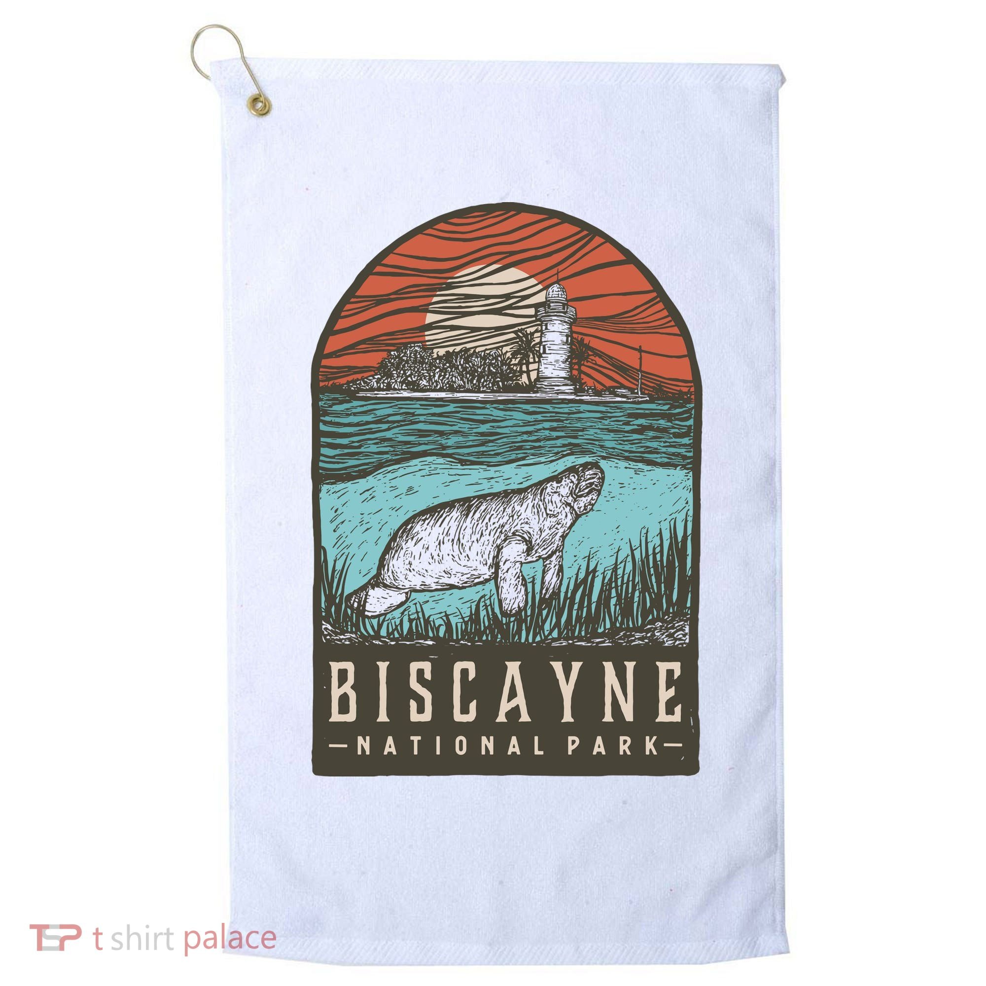 Biscayne National Park Golf Towel