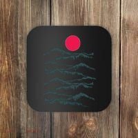 Badlands National Park Southwest Desert Western Sunset Mountains Coaster thumb 0