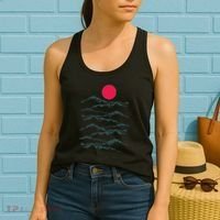 Badlands National Park Southwest Desert Western Sunset Mountains Women's Tank Top thumb 2