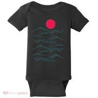 Badlands National Park Southwest Desert Western Sunset Mountains Baby Bodysuit thumb 0