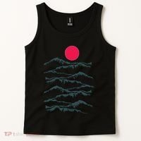 Badlands National Park Southwest Desert Western Sunset Mountains Tank Top thumb 2
