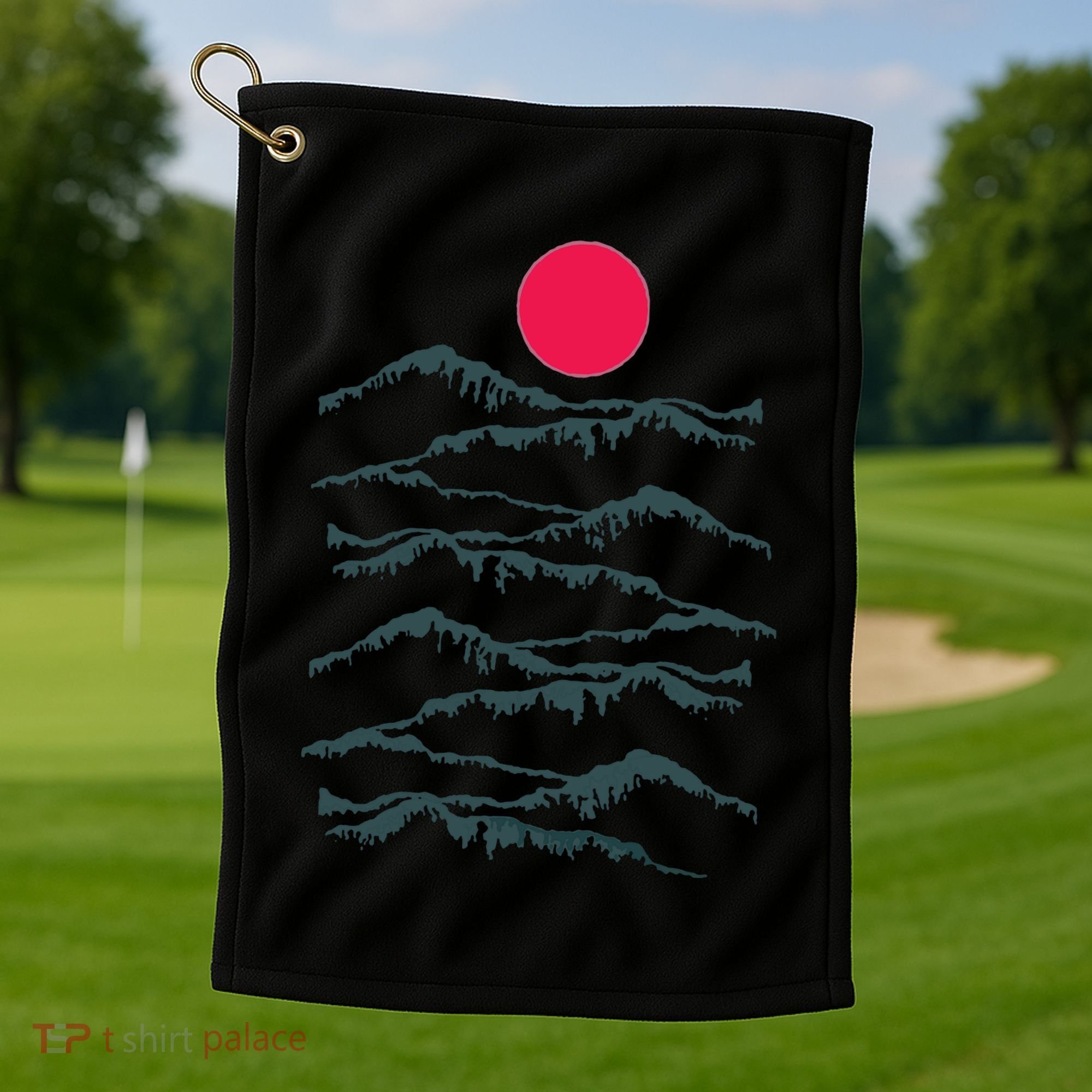Badlands National Park Southwest Desert Western Sunset Mountains Golf Towel