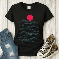Badlands National Park Southwest Desert Western Sunset Mountains Women's T-Shirt thumb 3