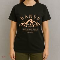 Banff National Park Est 1885 Vintage Canada T-Shirt thumb 4