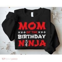Birthday Ninja Party Mom Of The Birthday Ninja Sweatshirt thumb 2