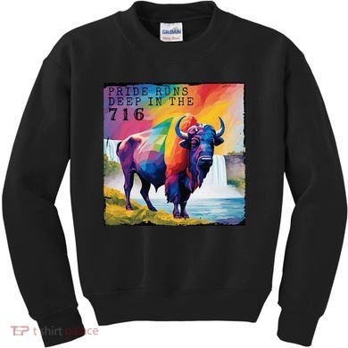 Buffalo Niagara Pride Kids Sweatshirt