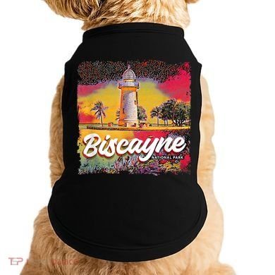 Biscayne National Park Boca Chita Lighthouse Souvenir Doggie Tank