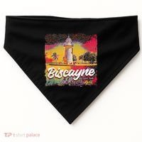 Biscayne National Park Boca Chita Lighthouse Souvenir USA-Made Doggie Bandana thumb 0