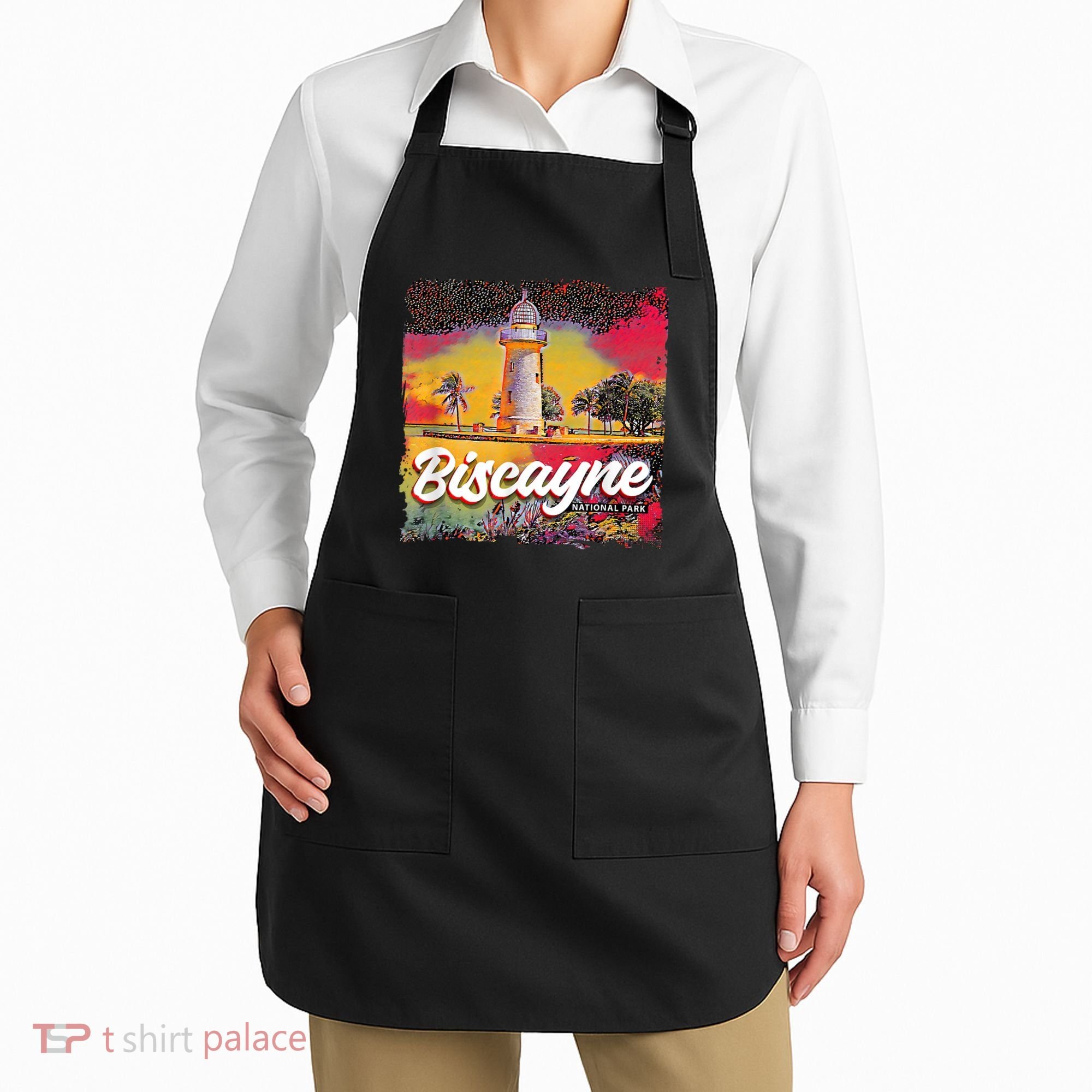 Biscayne National Park Boca Chita Lighthouse Souvenir Apron