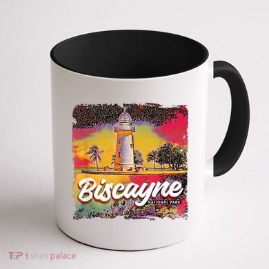 Biscayne National Park Boca Chita Lighthouse Souvenir Coffee Mug back