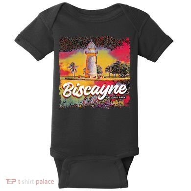 Biscayne National Park Boca Chita Lighthouse Souvenir Baby Bodysuit