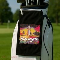 Biscayne National Park Boca Chita Lighthouse Souvenir Golf Towel thumb 2