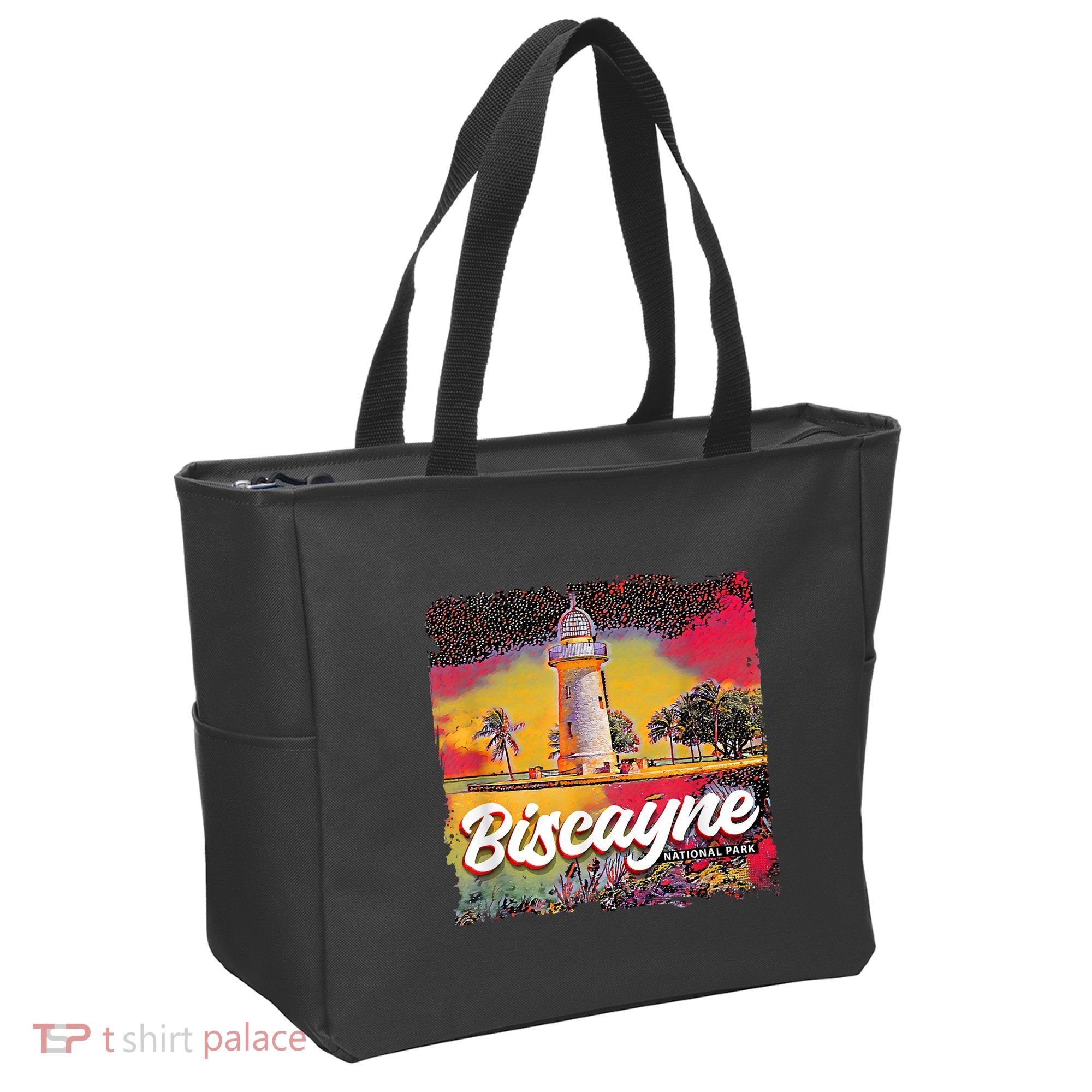 Biscayne National Park Boca Chita Lighthouse Souvenir Tote Bag