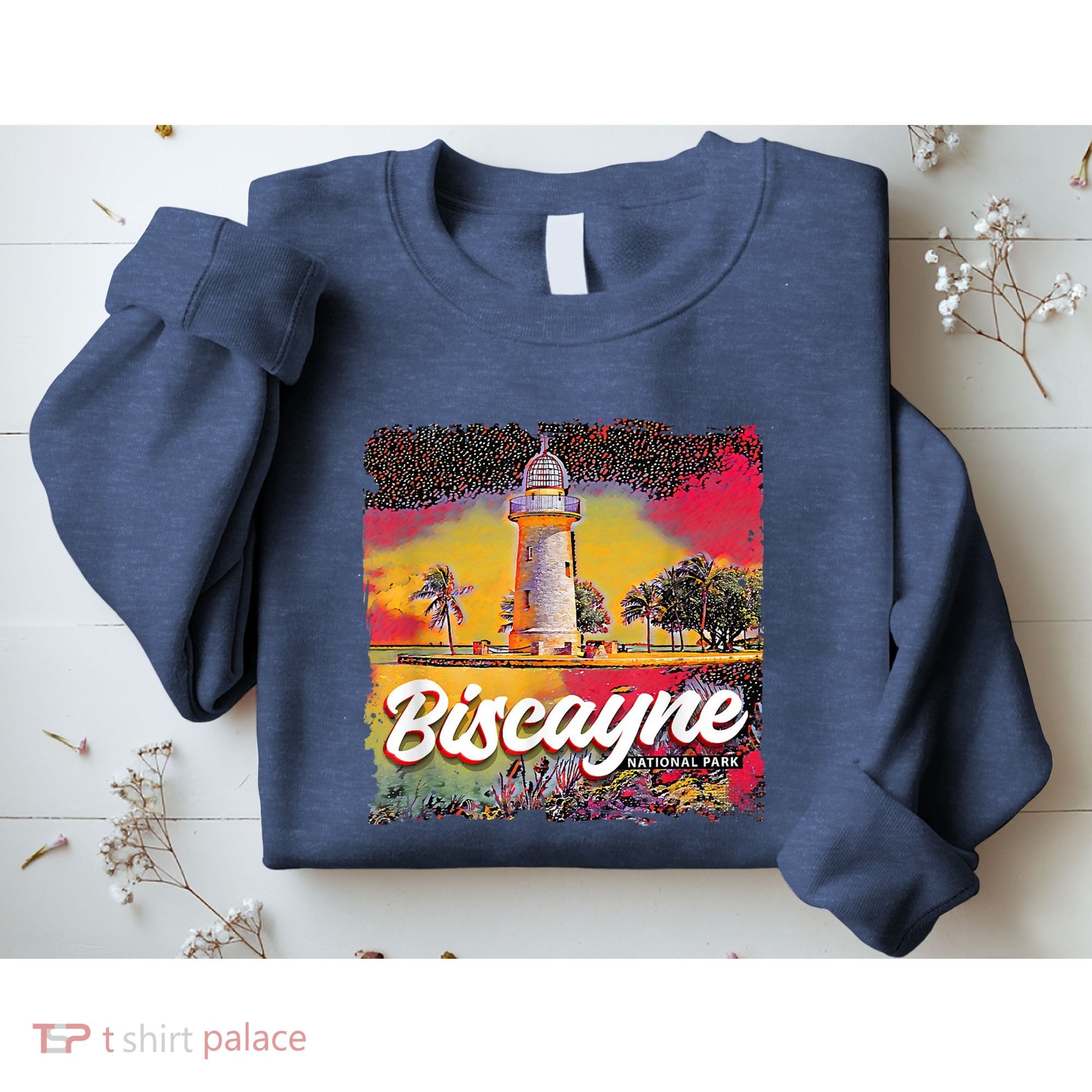 Biscayne National Park Boca Chita Lighthouse Souvenir Sweatshirt