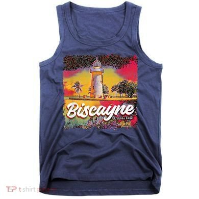 Biscayne National Park Boca Chita Lighthouse Souvenir Tank Top
