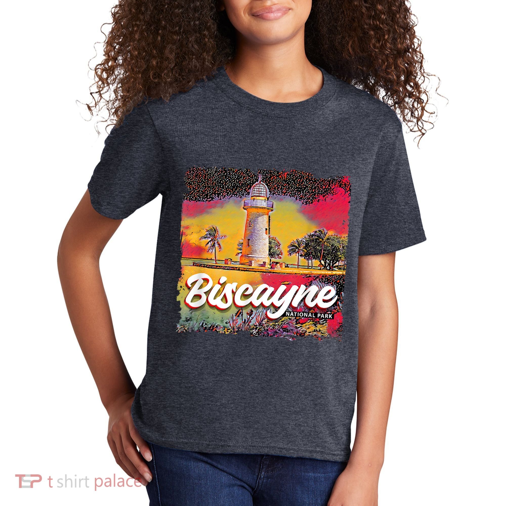 Biscayne National Park Boca Chita Lighthouse Souvenir Kids T-Shirt