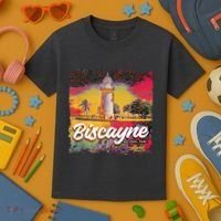 Biscayne National Park Boca Chita Lighthouse Souvenir Kids T-Shirt thumb 3
