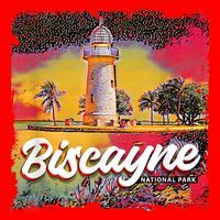 Biscayne National Park Boca Chita Lighthouse Souvenir Santa Hat thumb 1