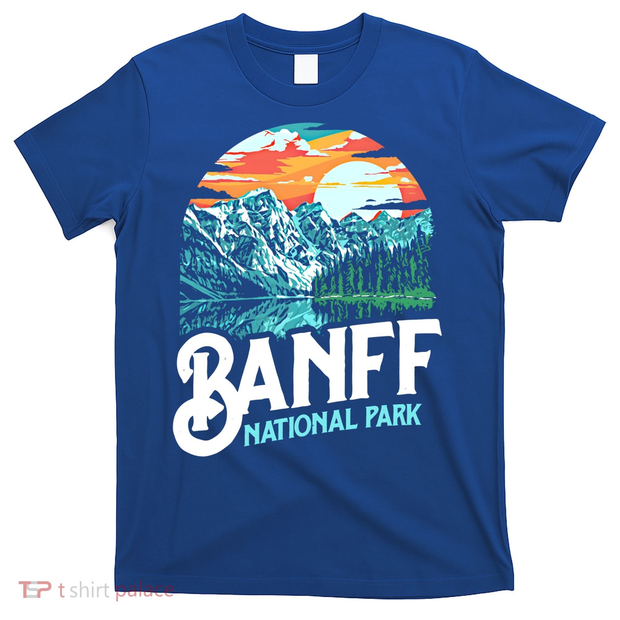 Banff National Park Lake Louise Canada Vintage Graphic Funny Gift T-Shirt