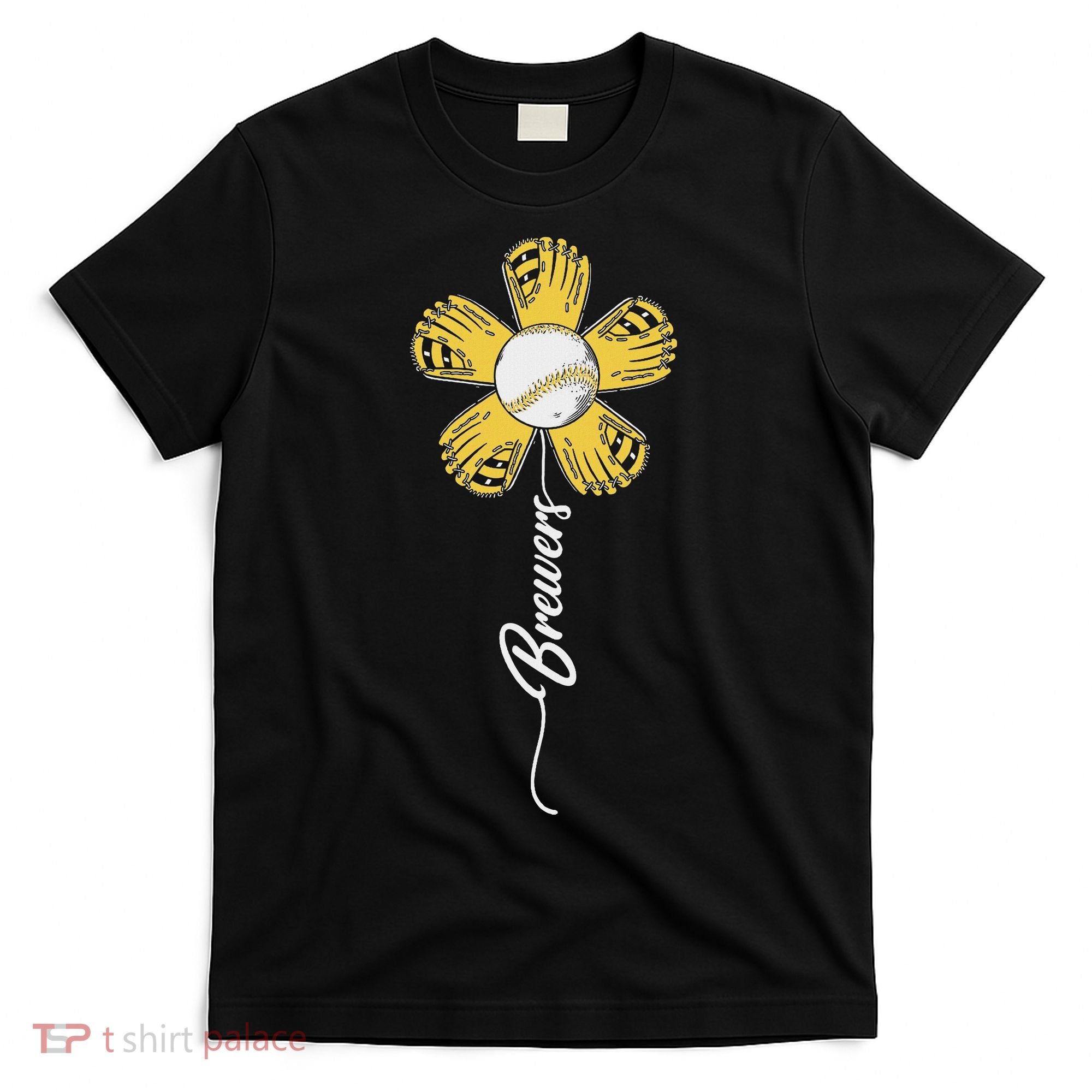 Brewers Name Proud Women Vintage Flower T-Shirt