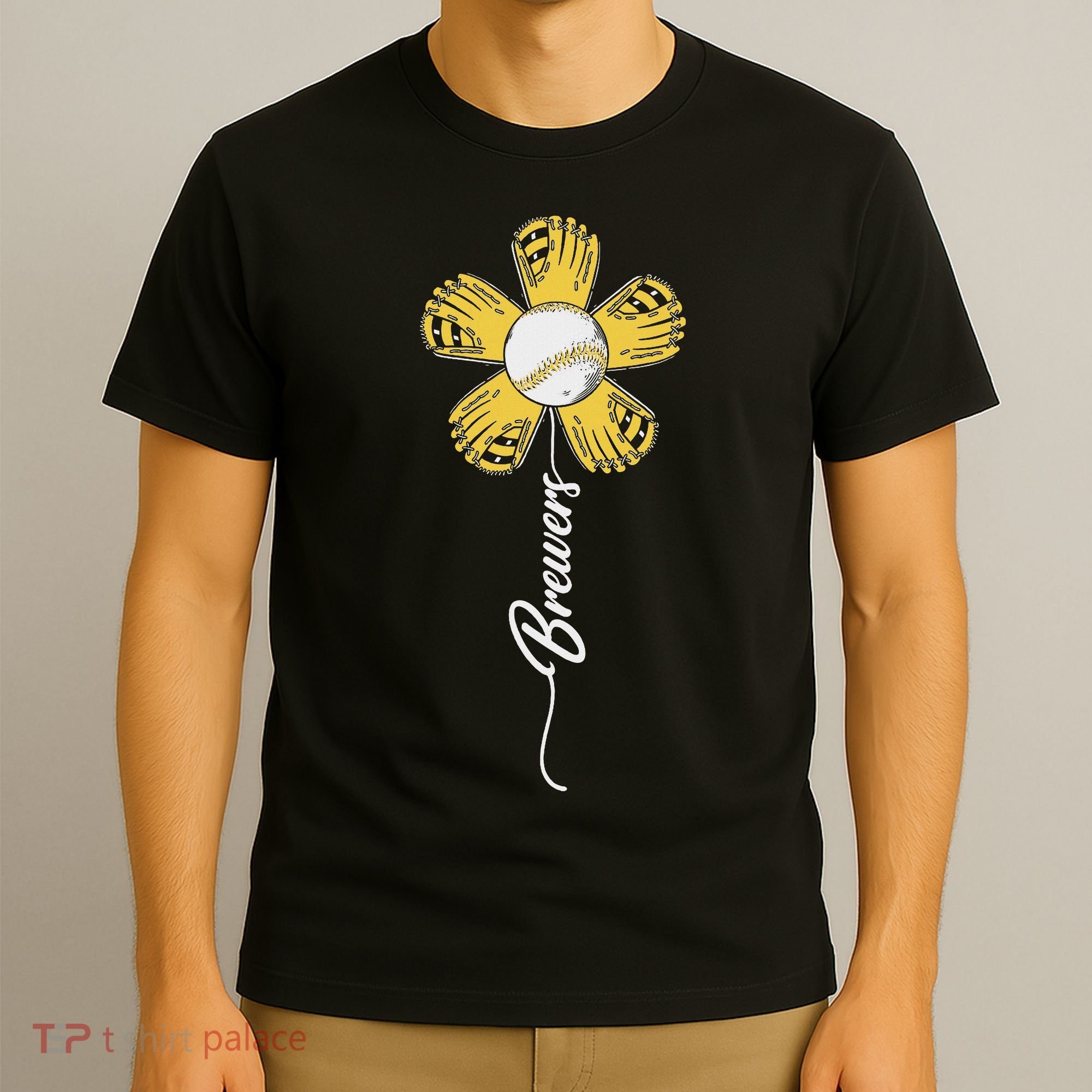 Brewers Name Proud Women Vintage Flower T-Shirt