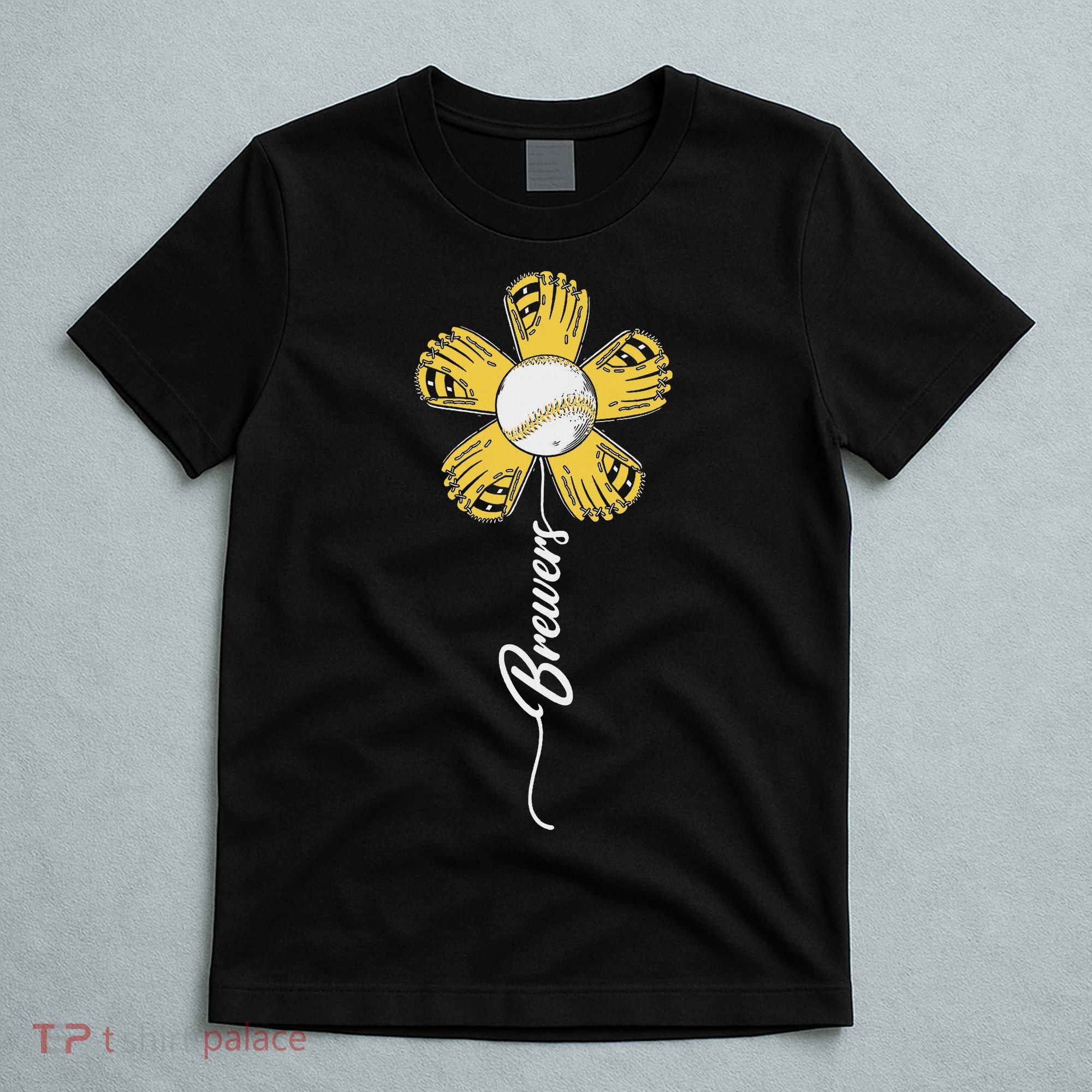 Brewers Name Proud Women Vintage Flower T-Shirt