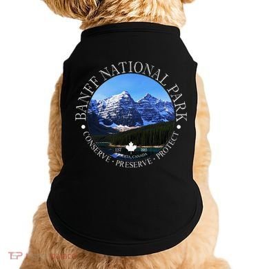 Banff National Park Conservation Gift Doggie Tank