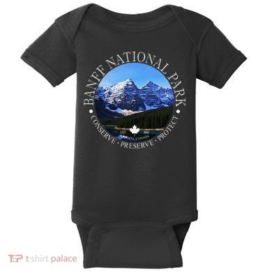 Banff National Park Conservation Gift Baby Bodysuit