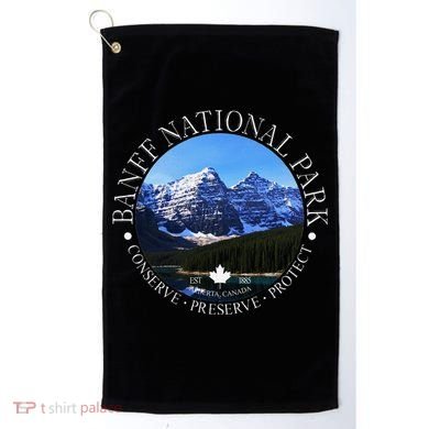 Banff National Park Conservation Gift Golf Towel