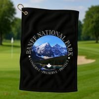 Banff National Park Conservation Gift Golf Towel thumb 1