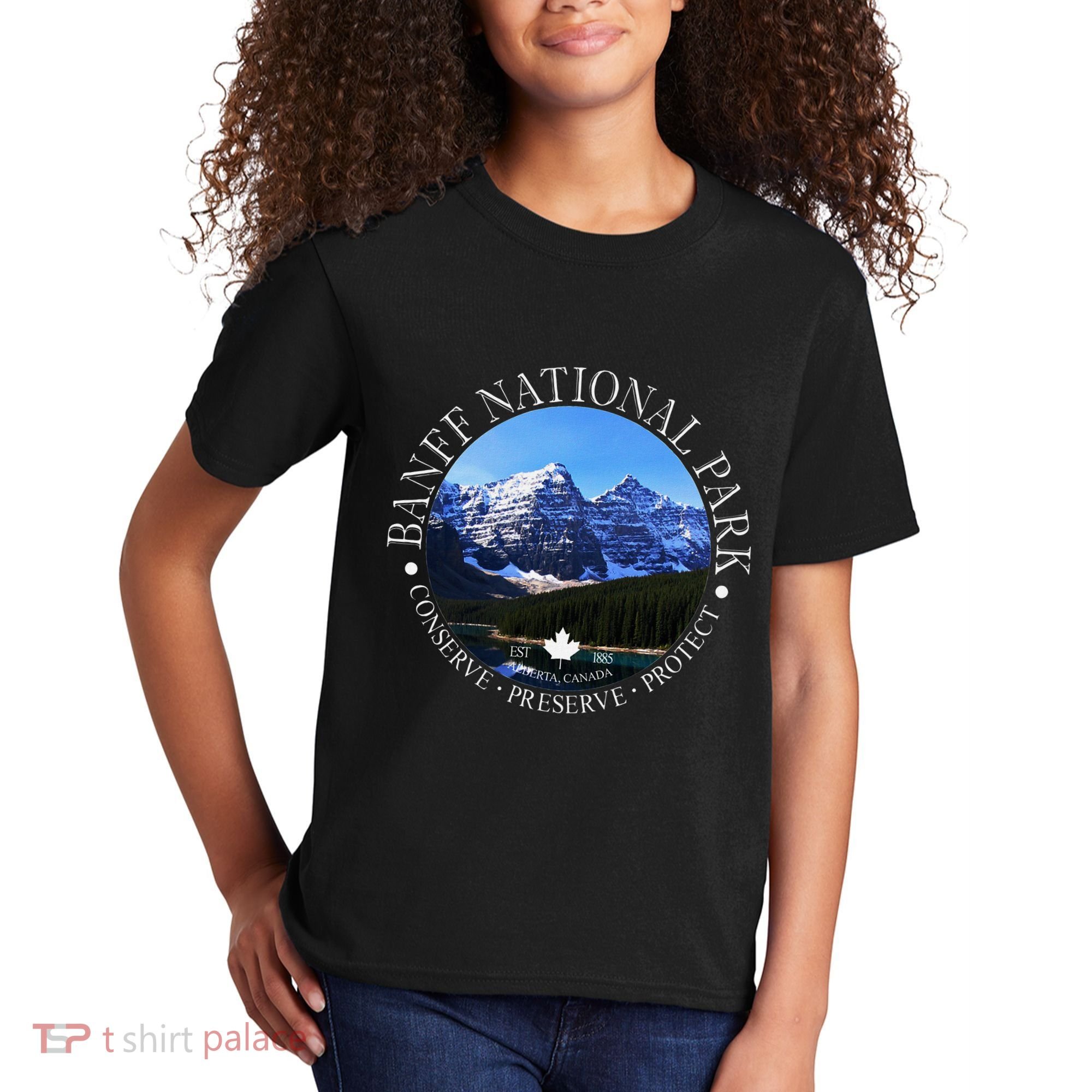 Banff National Park Conservation Gift Kids T-Shirt