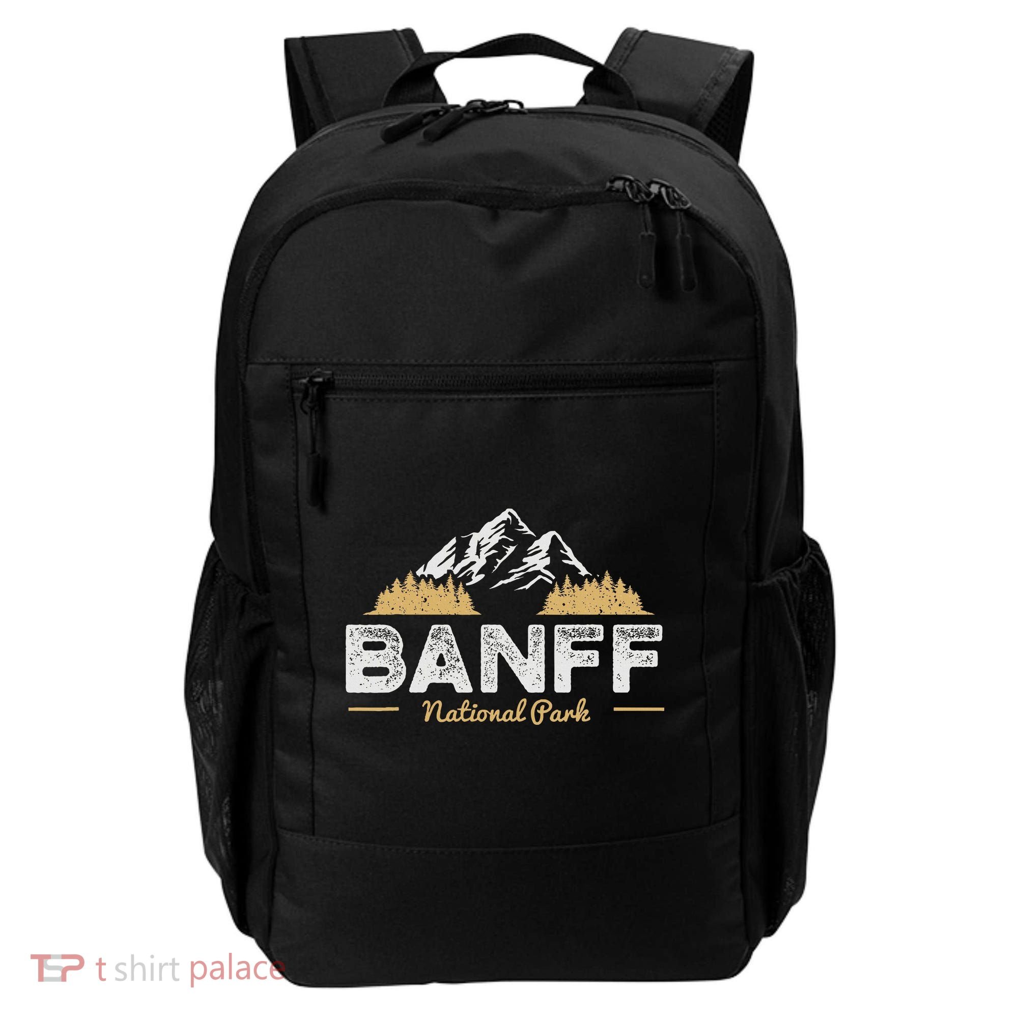 Banff National Park Souvenir Canada Mountain Outdoors Backpack