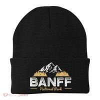 Banff National Park Souvenir Canada Mountain Outdoors Beanie thumb 0