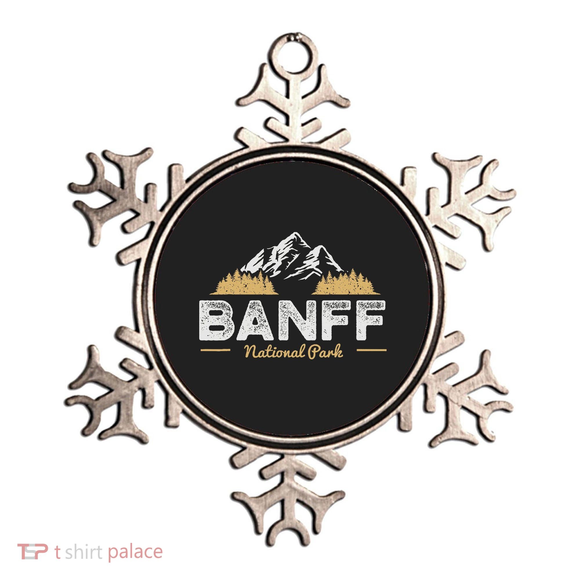 Banff National Park Souvenir Canada Mountain Outdoors Ornament