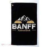 Banff National Park Souvenir Canada Mountain Outdoors Golf Towel thumb 0