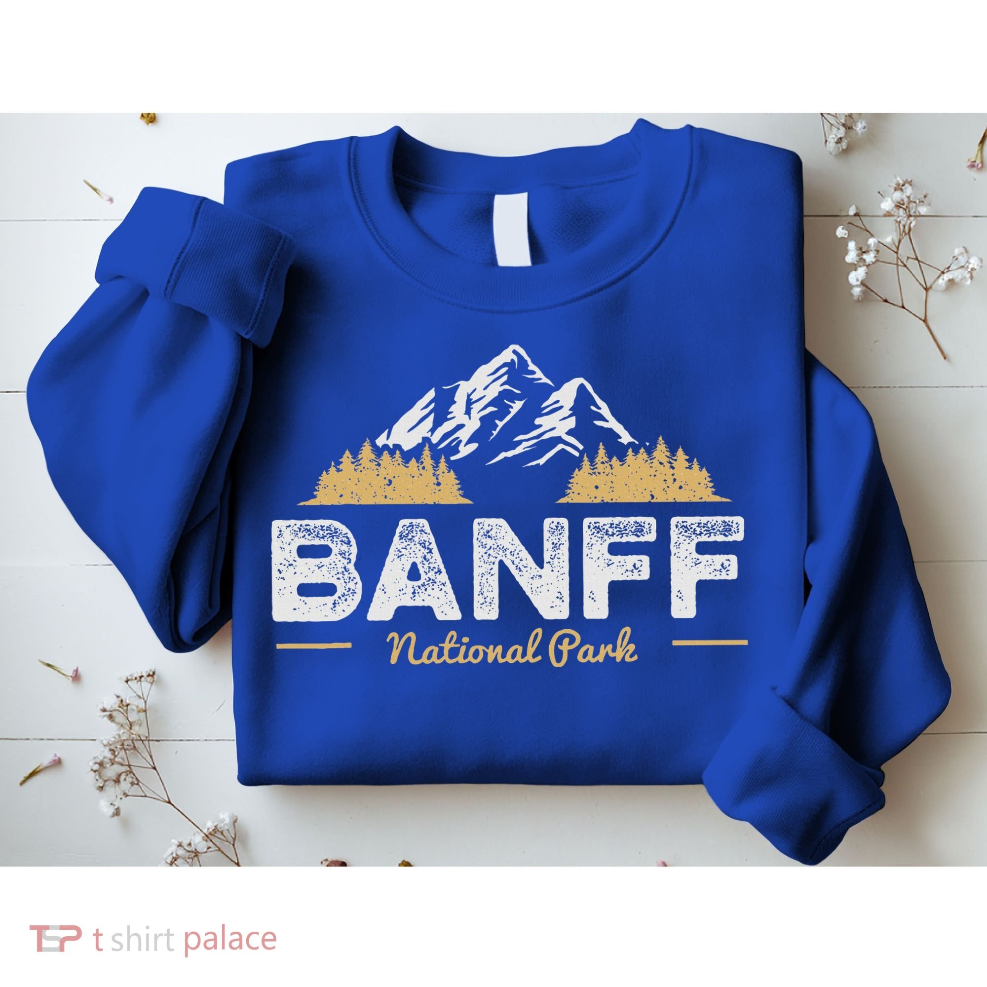Banff National Park Souvenir Canada Mountain Outdoors Sweatshirt